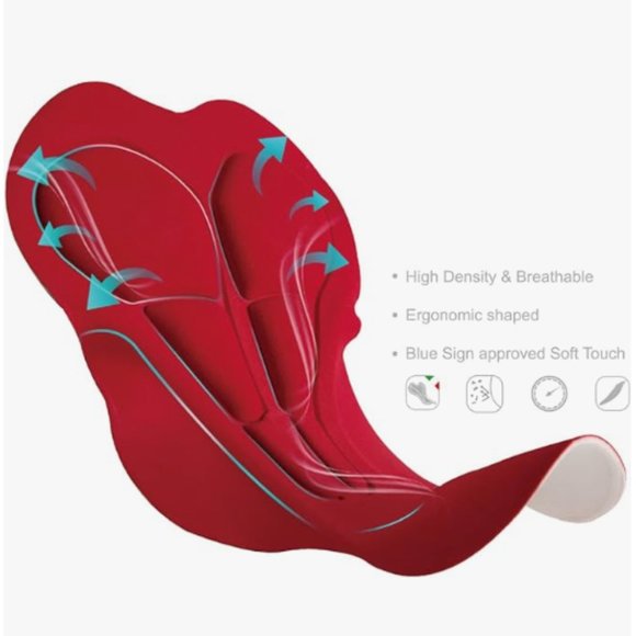 CEROTIPOLAR Cycling Bibs Men, Long Riding Pad Bicycle Biking Bib Shorts … - Picture 5 of 9